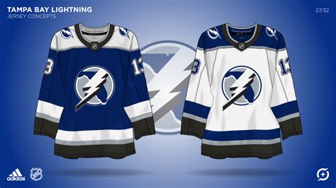 tampa bay lightning jersey design