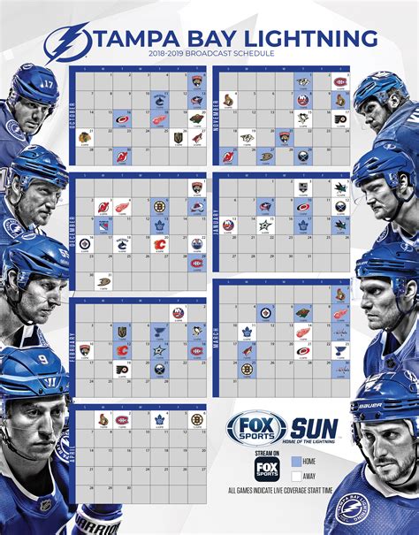 tampa bay lightning schedule and scores