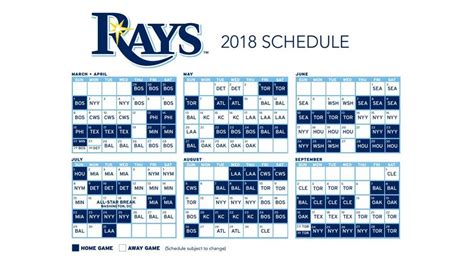 tampa bay rays 2021 schedule