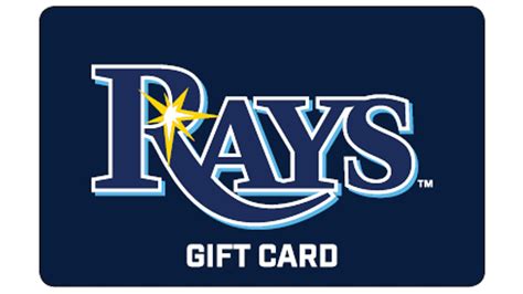 tampa bay rays gift card