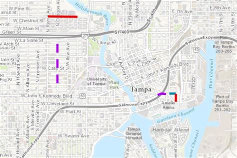 tampa road closures for biden visit