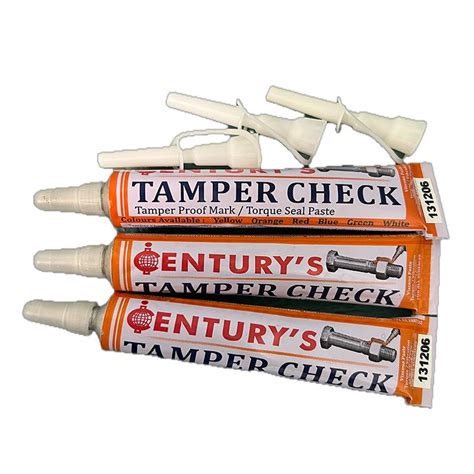 Tamper Check Paste