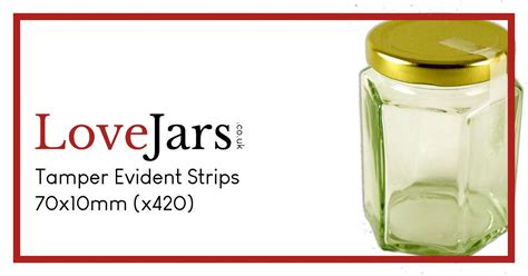 Tamper Proof Jar Lids