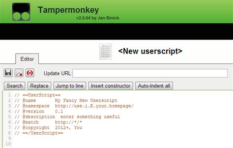 Tampermonkey Script Example