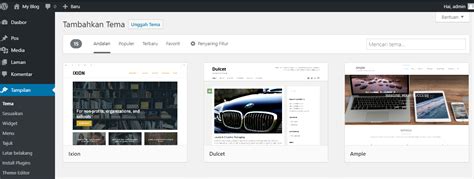 tampilan responsif tema WordPress