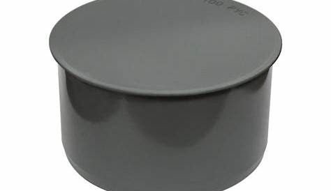 Tampon de réduction PVC gris Femelle Ø 100 40 mm