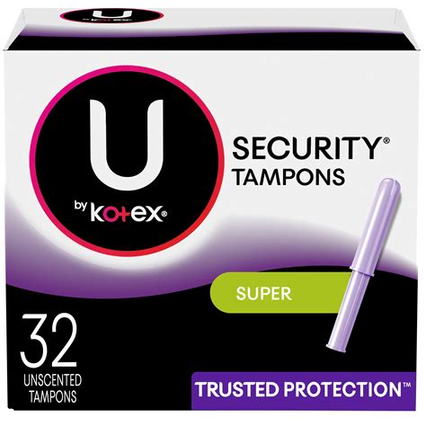 Tampons Kotex Super