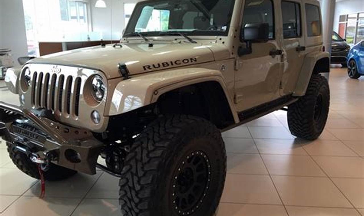 tan jeep for sale
