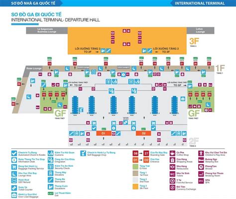 tan son nhat international airport map