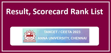 tancet mba 2023 results