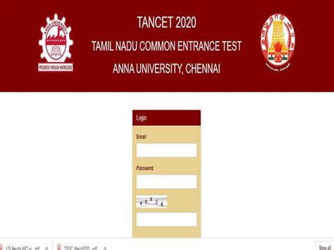 tancet percentile score for anna university