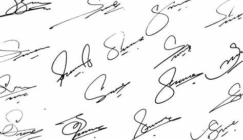 How to Draw Signature Like a Billionaire (For Alphabet " A " To " Z