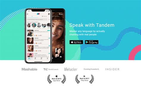 Tandem app screenshot