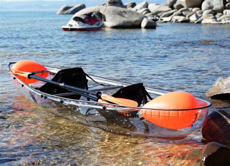 tandem kayak clear bottom