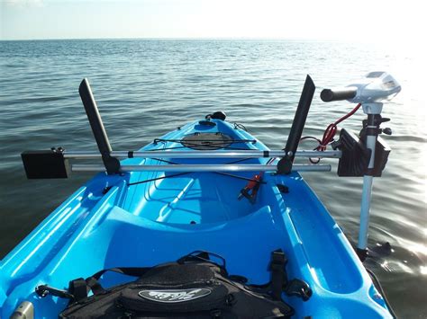 tandem kayak with motor mount