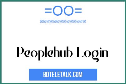 tandem people hub login