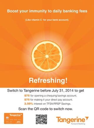 Tangerine Abm Fees