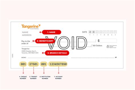 Tangerine Bank Identification Code