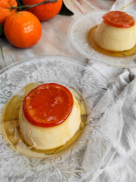 Tangerine Flan