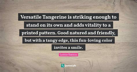 Tangerine Quotes