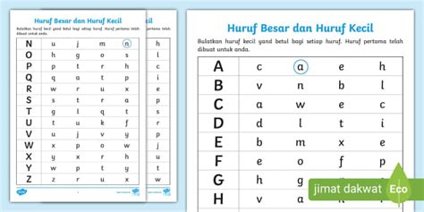 tanggal huruf besar atau kecil