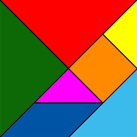 tangram templates.pdf Google Drive Tangram puzzles, Tangram