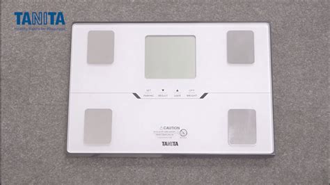 tanita scale how to set up