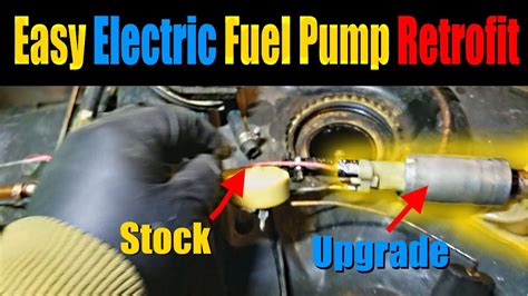 Tank Fuel Pump Install