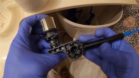 Tank Lever Installation