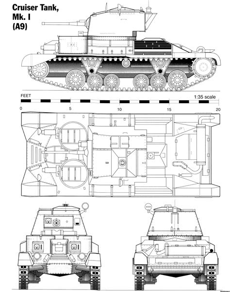 Tank Model Blueprint