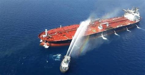 tanker hit by missile