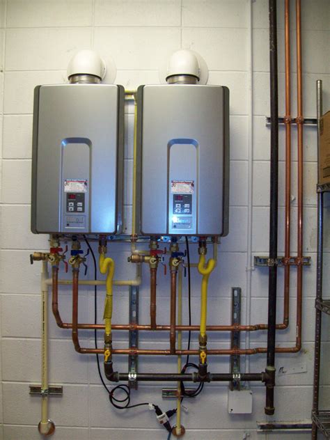 tankless or on demand water heaters