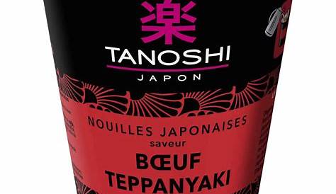 Tanoshi Nouilles Japonaises Ramen Boeuf