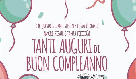 Disegni di Buon compleanno da colorare. Stampa biglietto di auguri