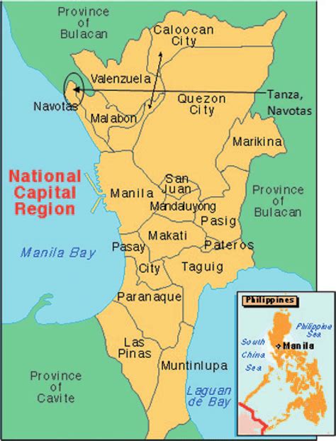 tanza navotas city map