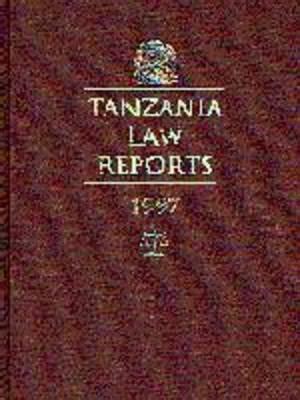 tanzania law report 1993 pdf