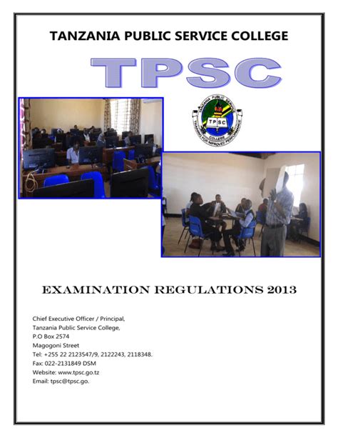 tanzania public service training policy