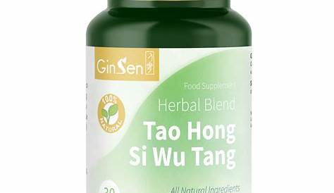 Tao Hong Si Wu Tang By GinSen | Famous Chinese Herbal Formula