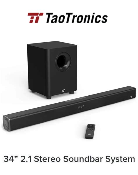TaoTronics TV Soundbar TTSK017 Test 2022