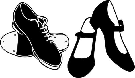 Tap Dancing Shoes Drawing