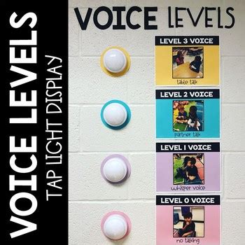 Tap Light Voice Levels