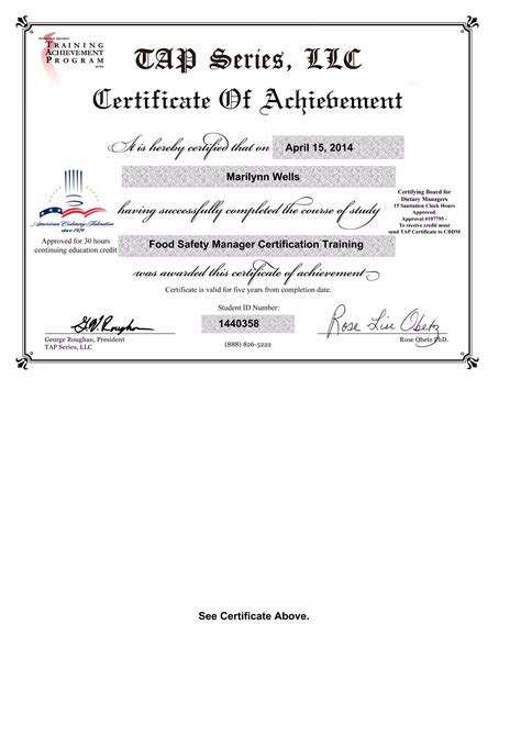 tap series food handler