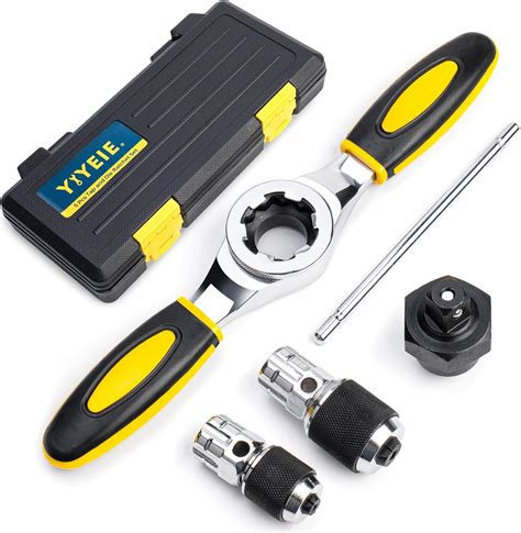 Ratchet Drive Tap and Die Set Big Socket, TAP Die, Spanner And Wrench MRI