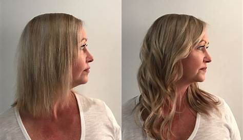 Tape In Hair Extension Before And After With in Babe s! Babe