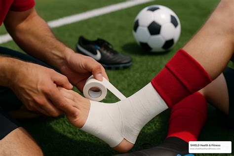 Tape Ankle Soccer