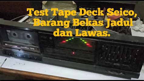 Tape Deck Seiko Jadul