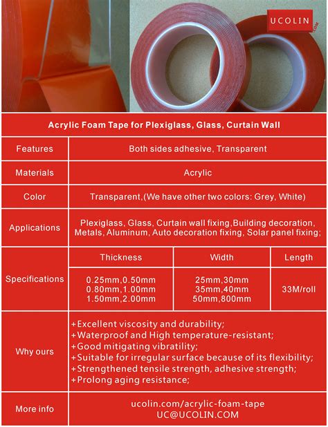 Tape For Plexiglass