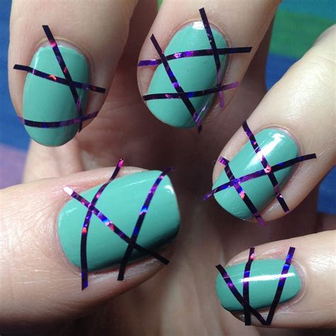 Tape Nail Designs: Elevate Your Manicure with Creative Adhesive Art