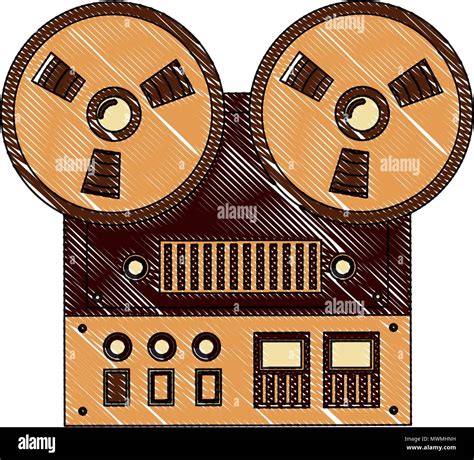 Tape Recorder Drawing