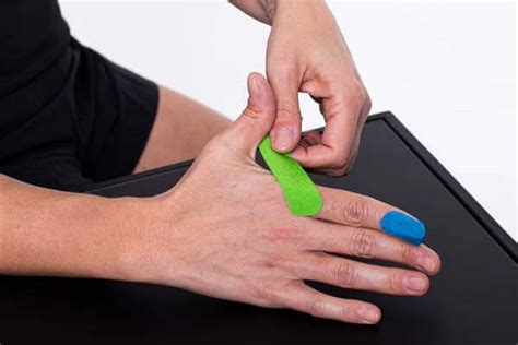 Tape Sprained Finger